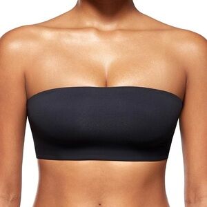 Victorias Secret Black Strapless Bandeau